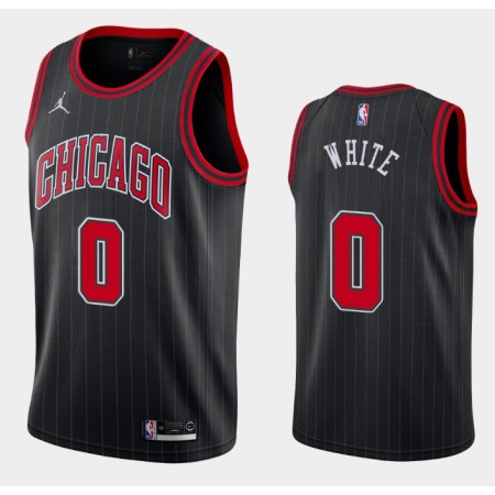 Maillot Basket Chicago Bulls Coby White 0 2020-21 Jordan Brand Statement Edition Swingman - Homme